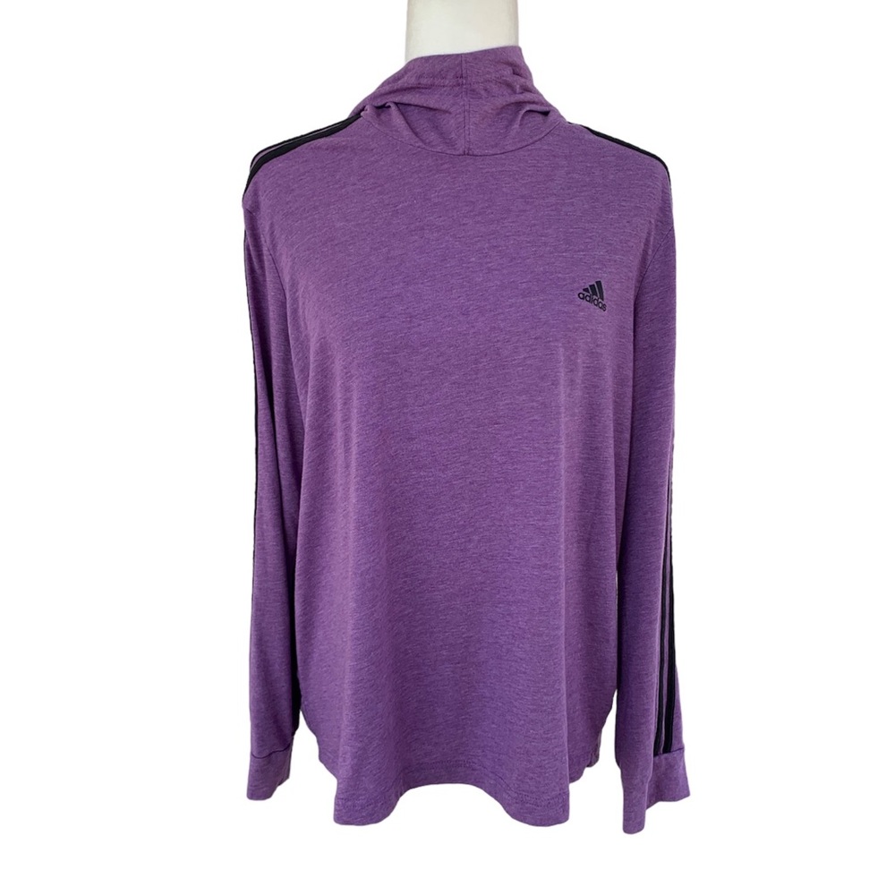 Adidas Climalite Long Sleeve Hooded Tee